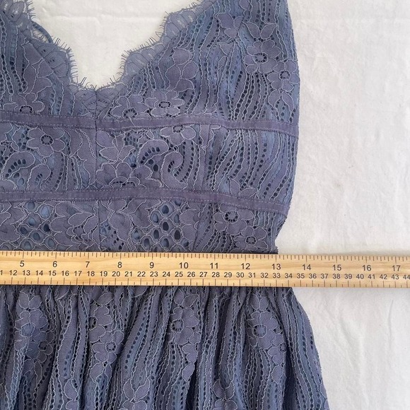 Two sister blue dress tie back - Picture 6 of 8